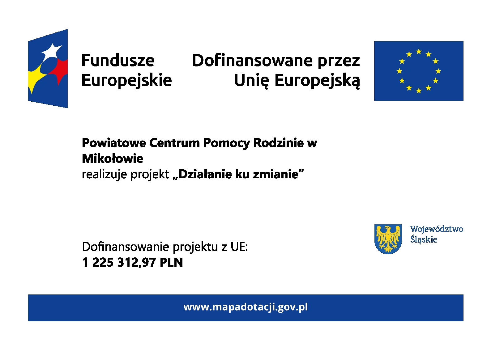 PLAKAT EFS + projekt działanie ku zmianie