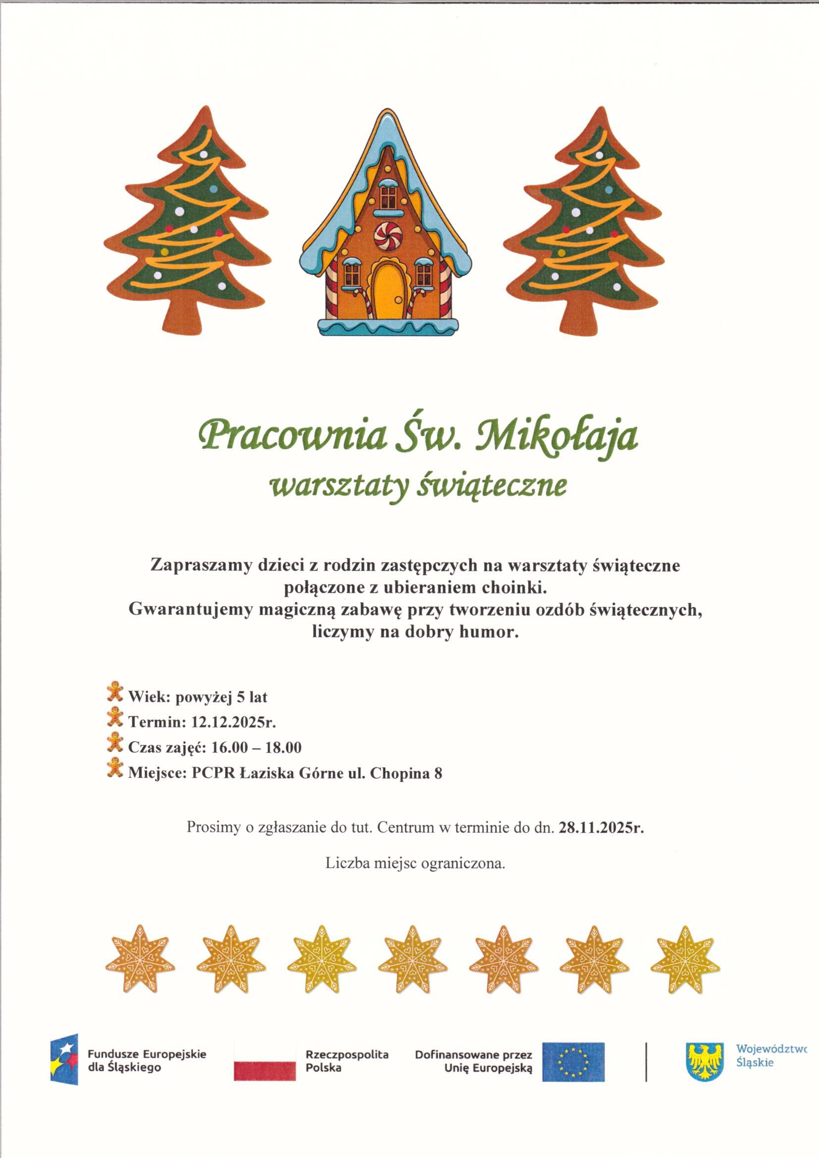 warsztaty świąteczne dla dzieci z rodzin zastępczych
