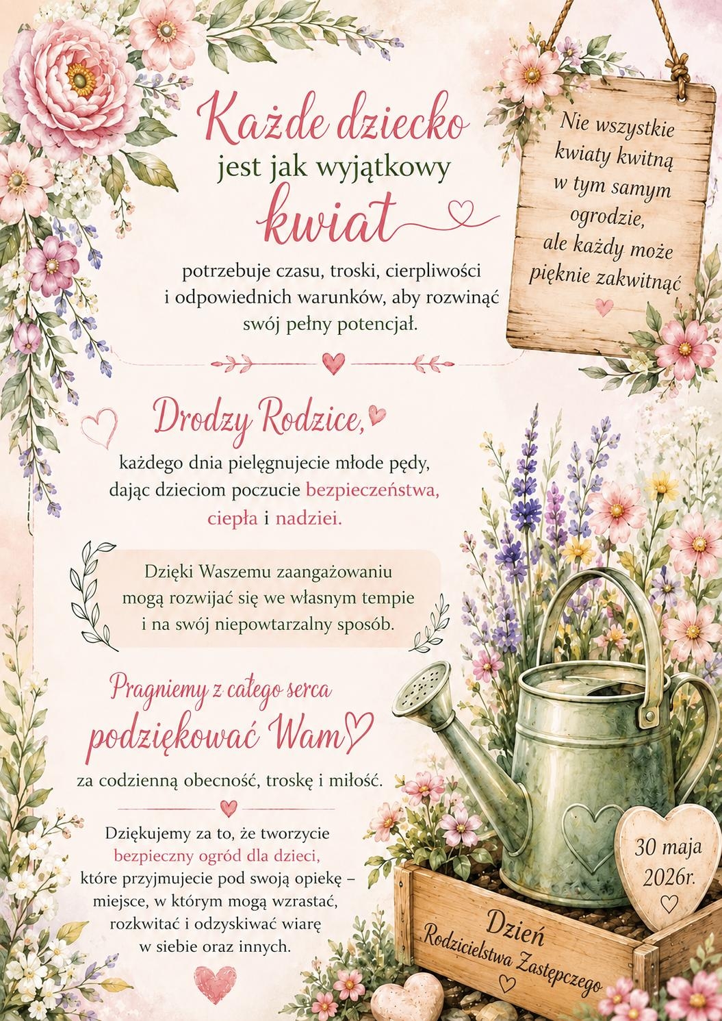 dzień rodzicielstwa zastępczego