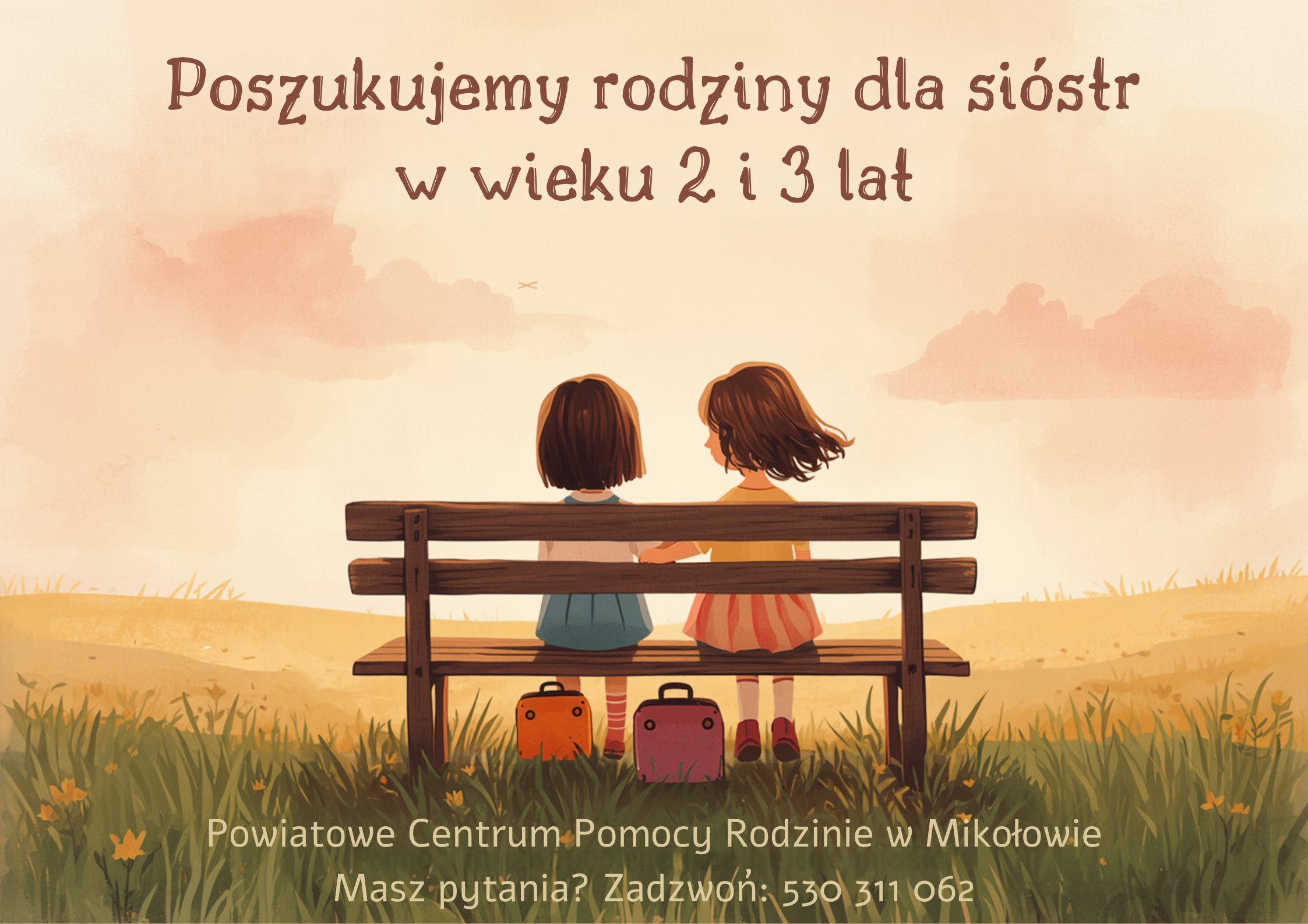 Poszukujemy rodziny dla sióstr.
